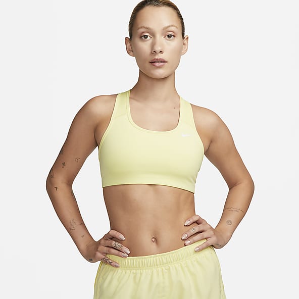 Nike Cyber Monday Amarillo Cuello en forma de U Ropa. Nike US