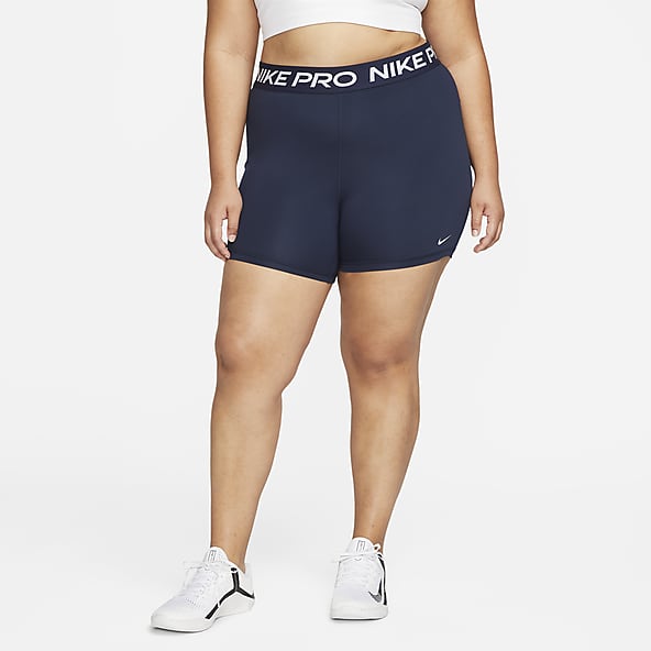 womens nike blue shorts