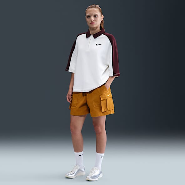 Nike Sportswear Shorts cargo de tiro medio holgados de 13 cm para mujer