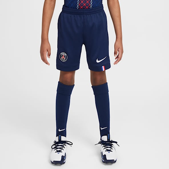 パリ サンジェルマン (PSG) 2025/26 スタジアム ホーム ジュニア ナイキ Dri-FIT サッカー レプリカ ショートパンツ