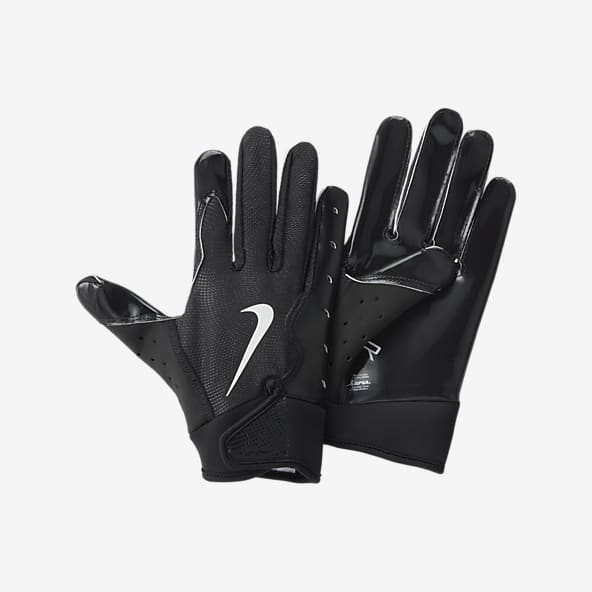 Black Football Gloves & Mitts. Nike.com
