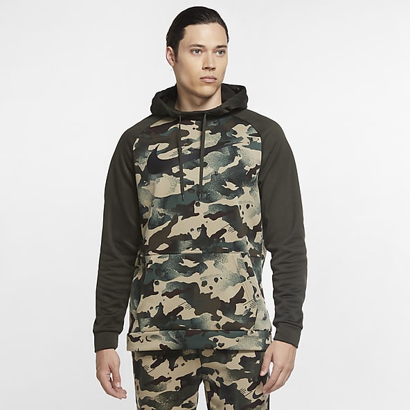 nike men's therma gfx 3 hooded pullover 