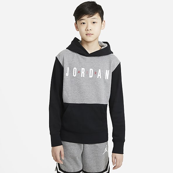 jordan air overhead hoodie junior