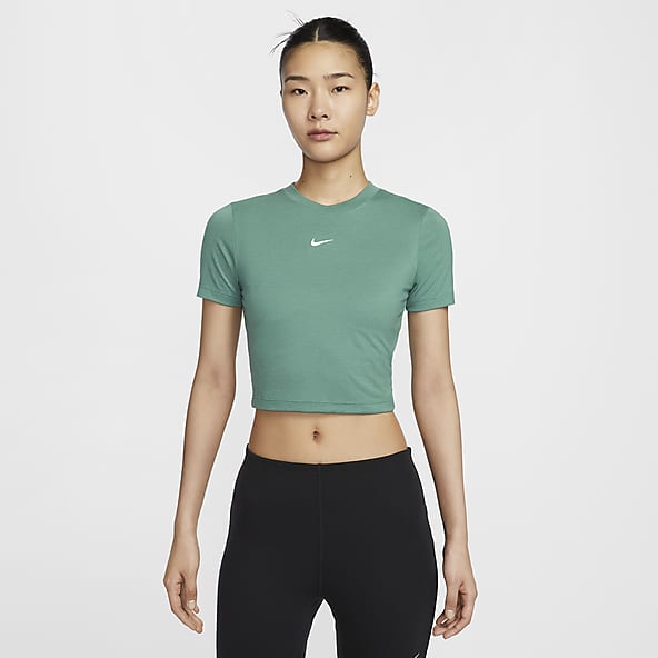 Nike Sportswear Essential 女款合身短版 T 恤
