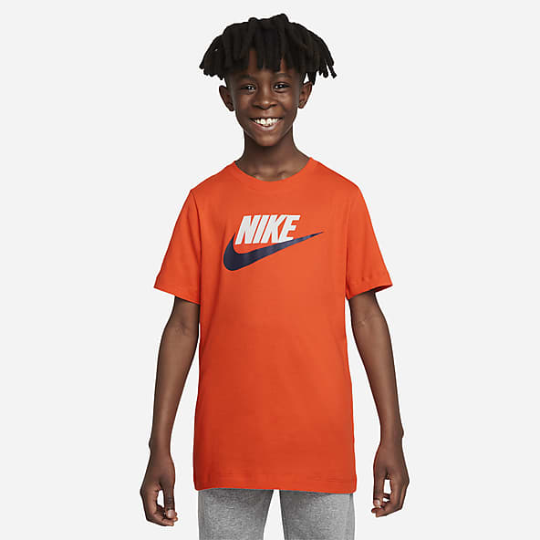 nike oversized t shirt orange