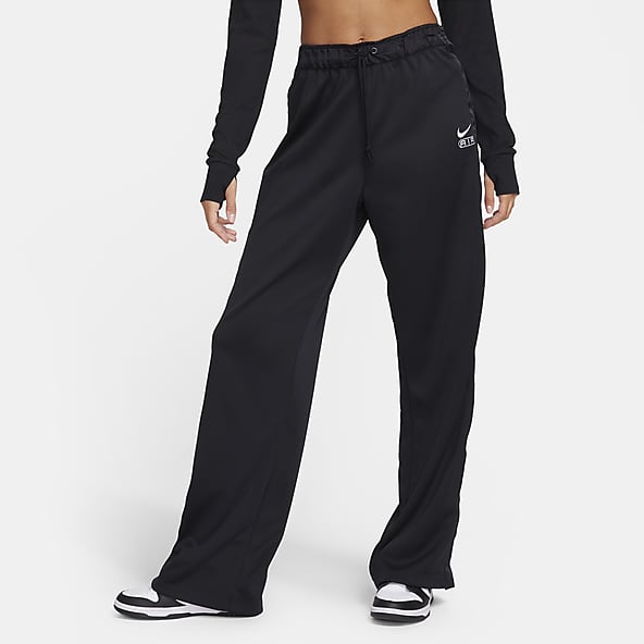 Nike Air Pantaloni a vita media con chiusure a pressione sui lati – Donna