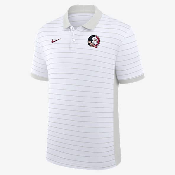Florida State Sideline Victory Stripe Men's Nike Dri-FIT College Polo