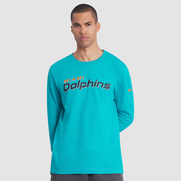 Miami Dolphins Rivalries Collection Essential Playera de manga larga Nike de la NFL para hombre