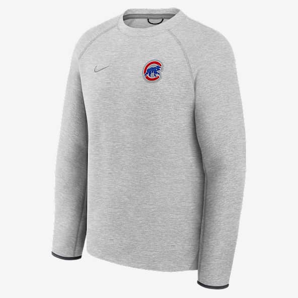 Chicago Cubs Tech Fleece Men's Nike MLB Pullover Crew