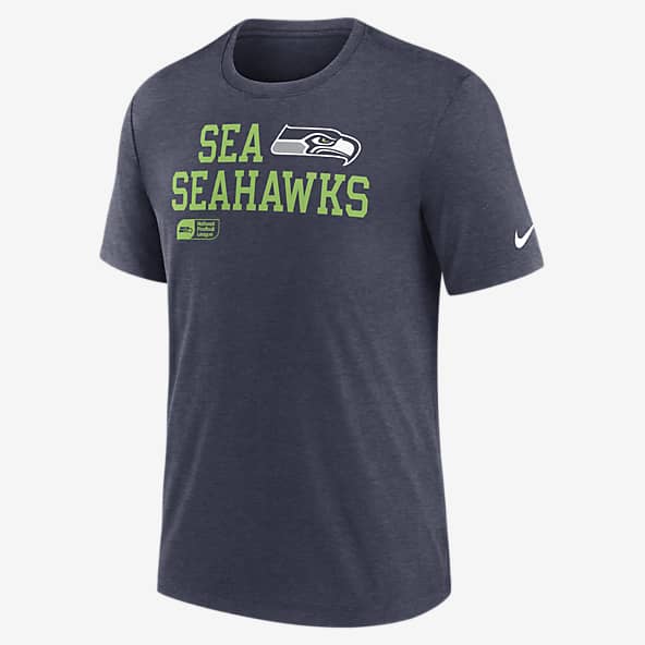 Seattle Seahawks Overlap Lockup Men's Nike NFL T-Shirt