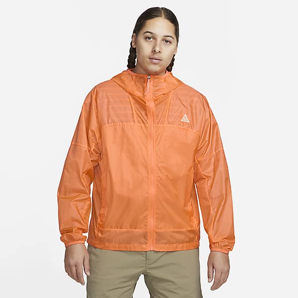 Nike windbreaker orange shop