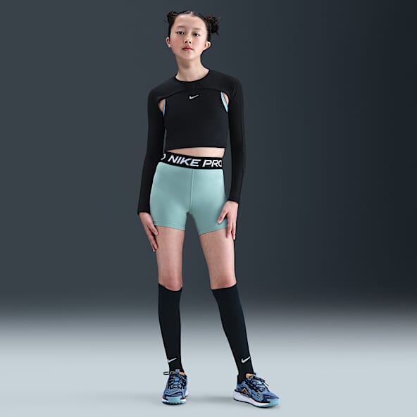 Nike Pro Shorts Dri-FIT de 8 cm para niña