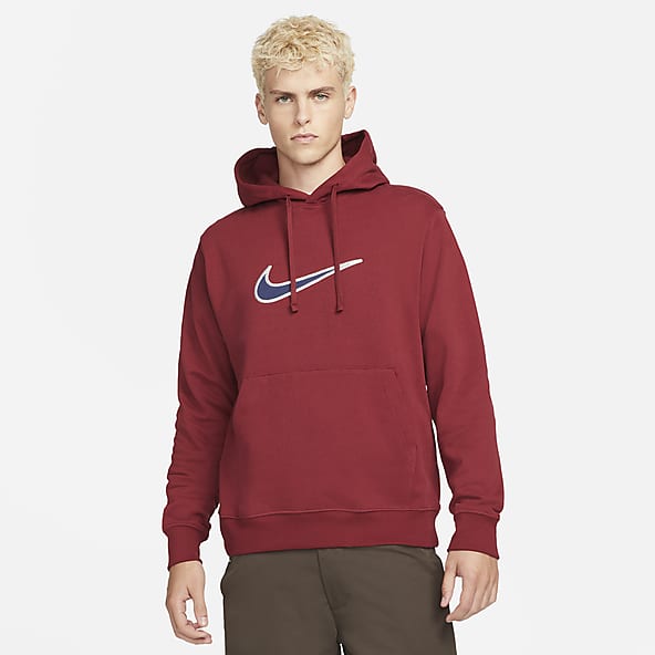 nike hoodie heren rood