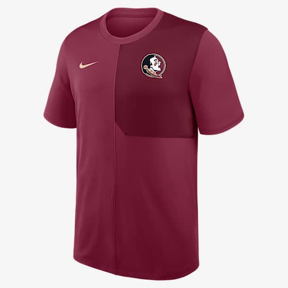 Florida State Sideline Coach Men's Nike Dri-FIT College Top
