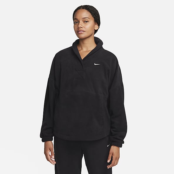 Nike Sportswear Rally Funnel Neck Sweatshirt Carbon Heather/Dark Grey/Black  Women's Clothing : : Clothing, Shoes & Accessories