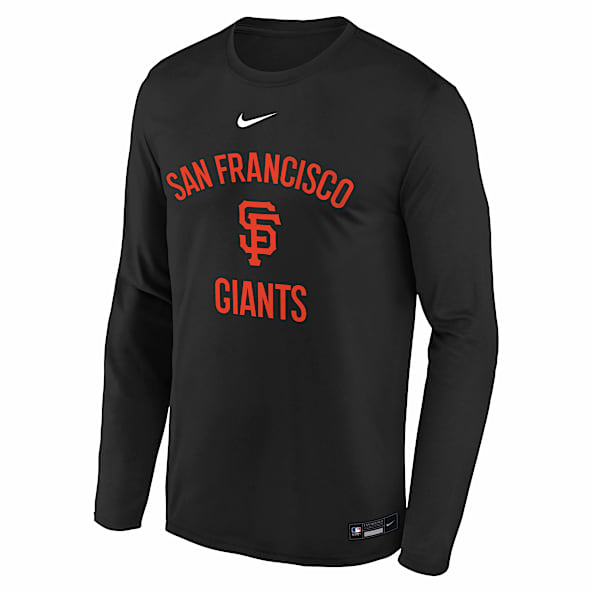 San Francisco Giants Authentic Collection Team Issue Legend Big Kids' Nike Dri-FIT MLB T-Shirt