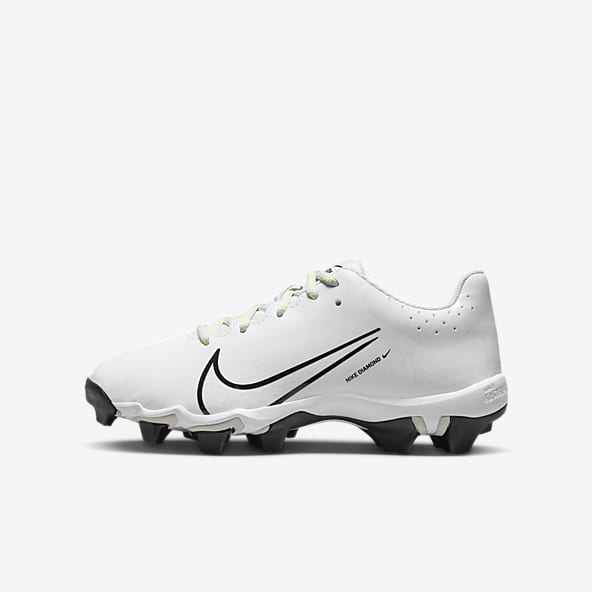 White nike deals softball cleats