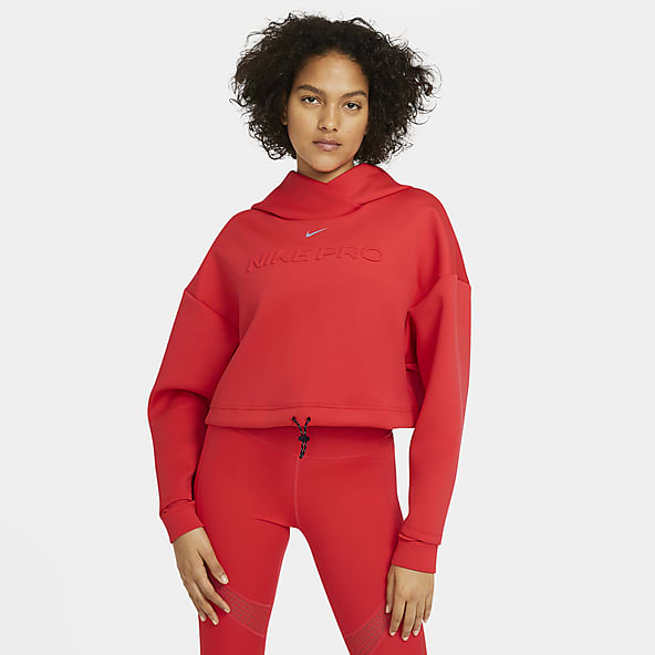 Nike pro women's sweatshirt Clearance