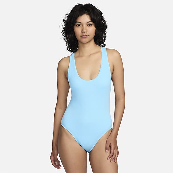 Nike women's one piece clearance bathing suit