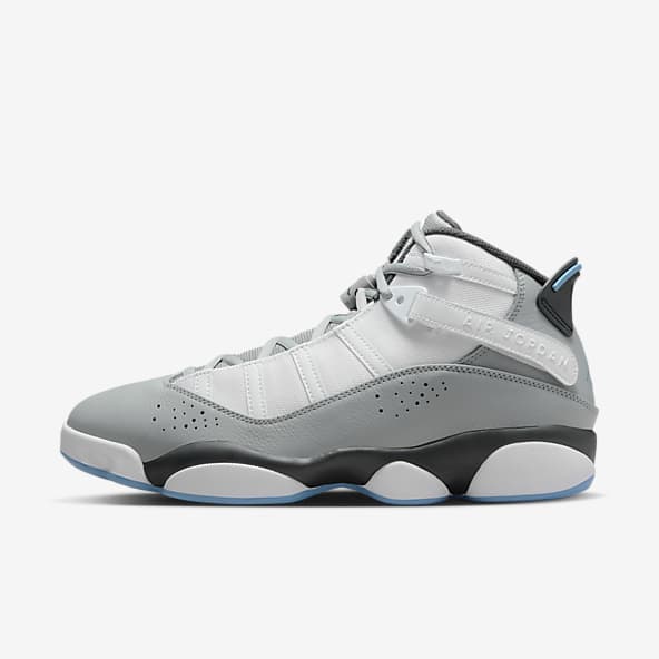 mens grey jordan shoes