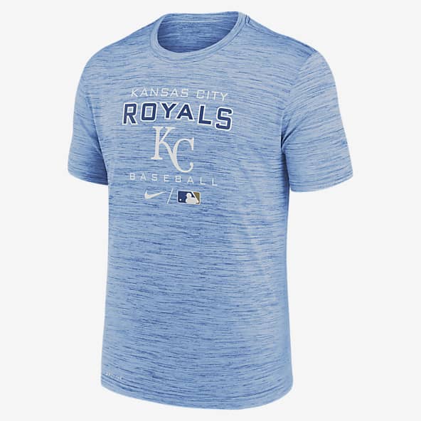 Men's Kansas City Royals Nike Royal Authentic Collection Game Time  Performance Half-Zip Top