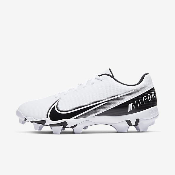 all white nike football cleats