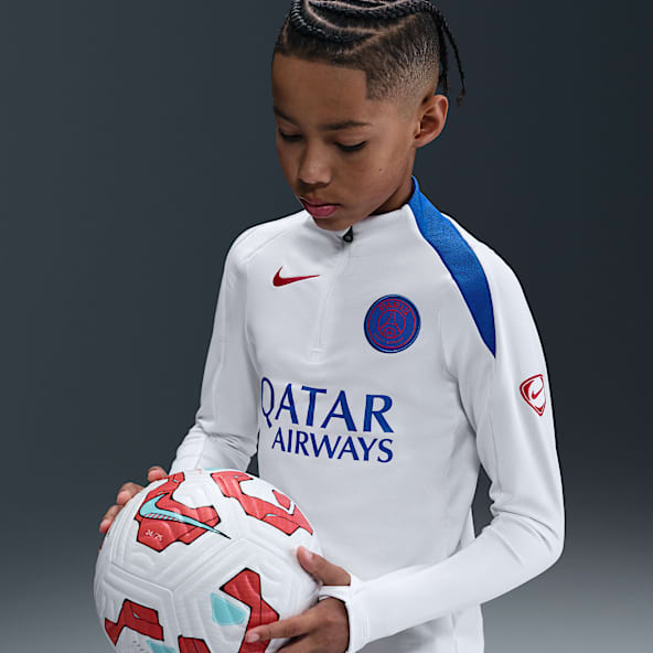 Tercera equipación Strike París Saint-Germain Camiseta de fútbol de entrenamiento de tejido Knit Nike Dri-FIT Total 90 - Niño/a