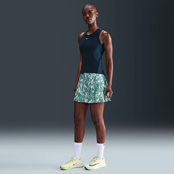 Nike Victory Falda estampada con vuelo Dri-FIT - Mujer