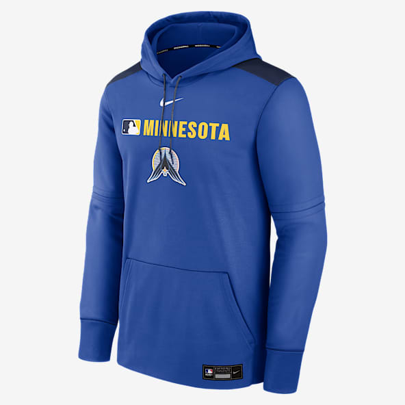 Minnesota Twins Authentic Collection City Connect Men's Nike Therma MLB Pullover Hoodie