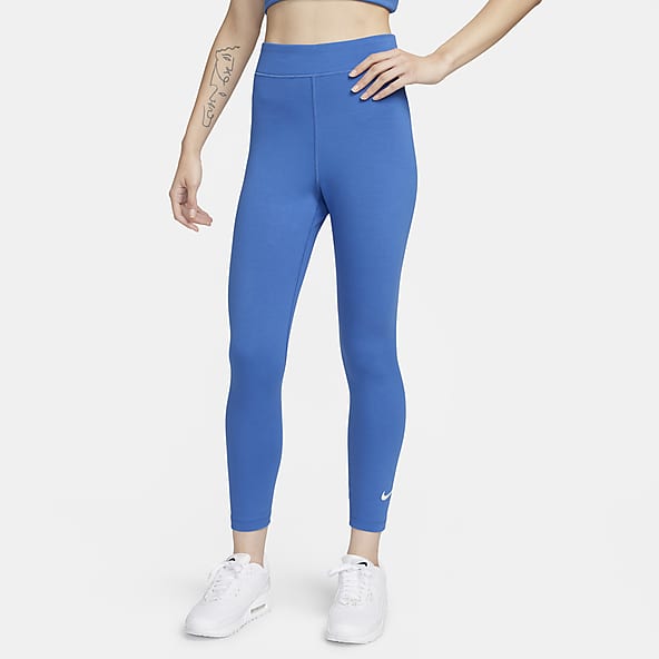 Nike Performance ONE - Leggings - industrial blue/white/blue 