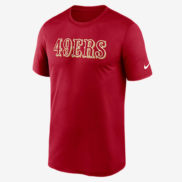 San Francisco 49ers Primetime Legend Wordmark Men's Nike Dri-FIT NFL T-Shirt