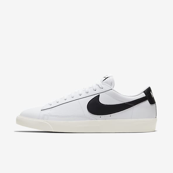 nike cuir blanche