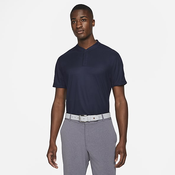 nike navy golf polo