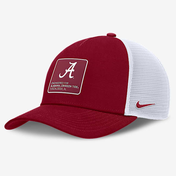 Alabama On-Field Rise Engineered Gorra de rejilla universitaria Nike ajustable para hombre