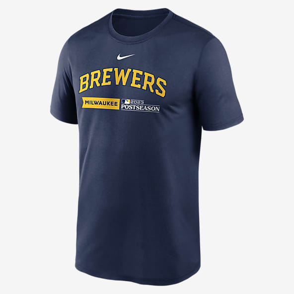 Nike Dri-FIT City Connect Velocity Practice (MLB Milwaukee Brewers) Women's  V-Neck T-Shirt