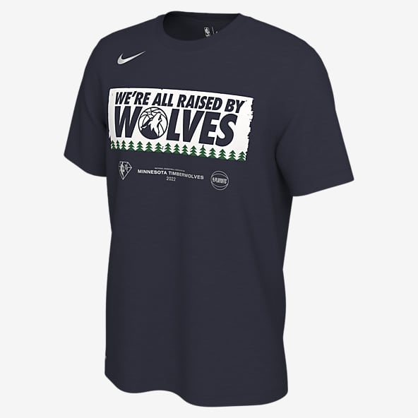 Minnesota Timberwolves City Edition Men's Nike NBA Logo T-Shirt.