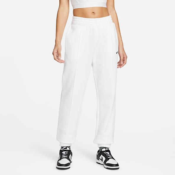 white nike pants