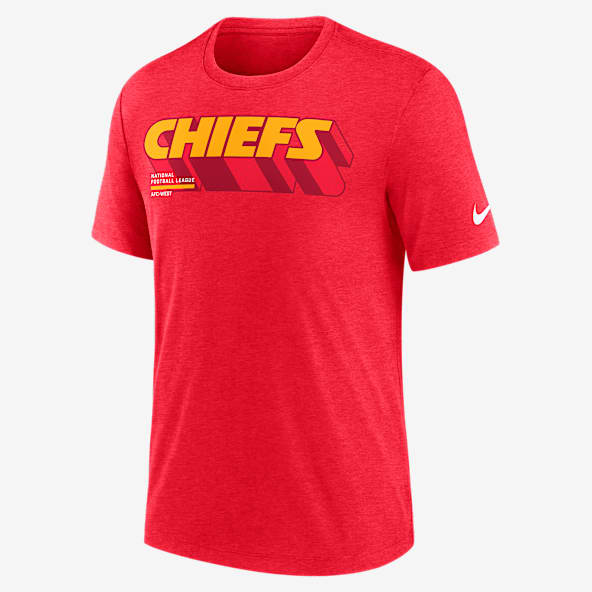 Kansas City Chiefs Long Pass Playera Nike de la NFL para hombre