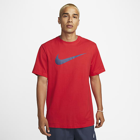 nike red dri fit t shirt