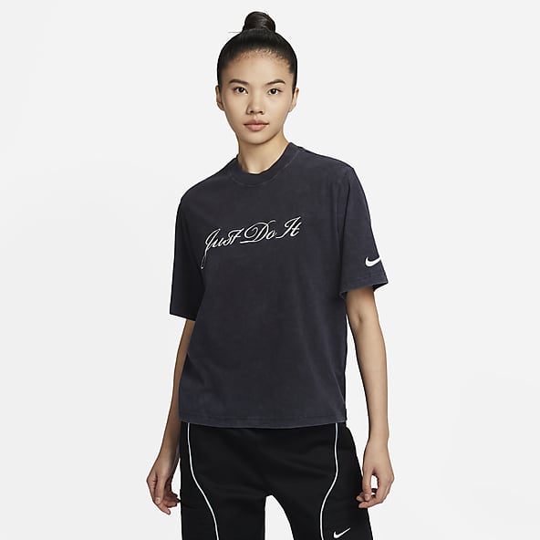 NIKE公式】 レディース ブラック トップス u0026 Tシャツ【ナイキ公式通販】