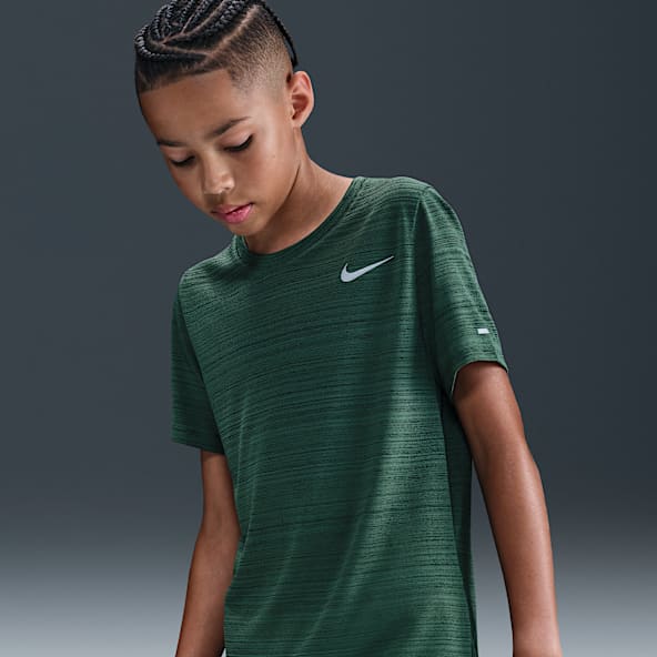Nike Dri-FIT Miler Tréninkový top pro větší děti (chlapce)