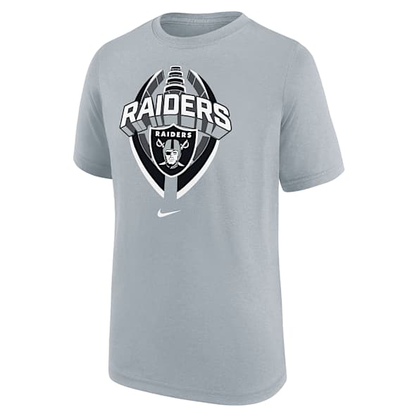Las Vegas Raiders Legend Icon Playera Nike Dri-FIT de la NFL para niños talla grande