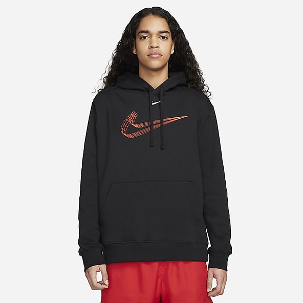black nike hoodie xl