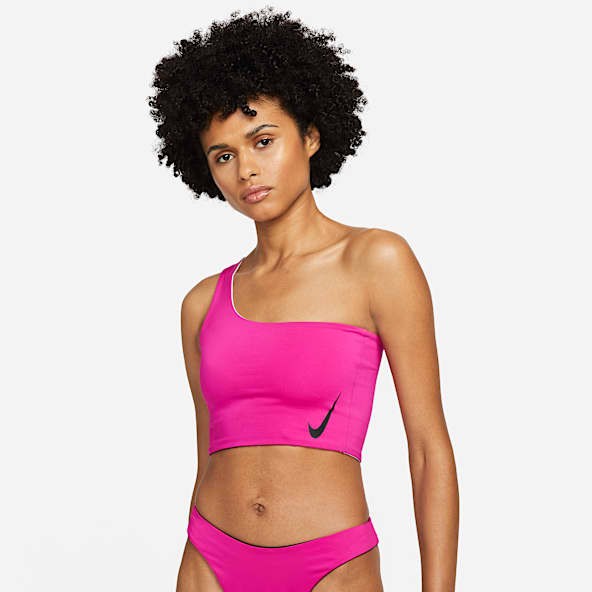 Nike Color Block Top de bikini 3 en 1 para mujer