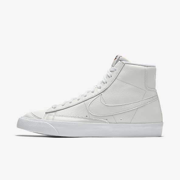 Nike blazer clearance leather white