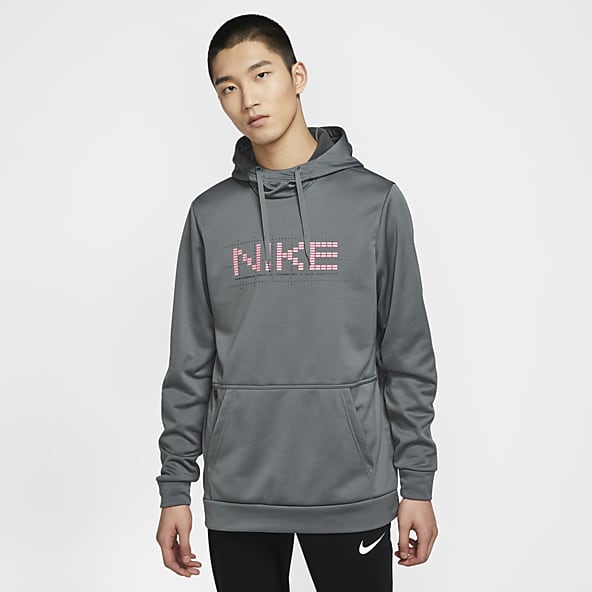 nike men's breathe training hoodie