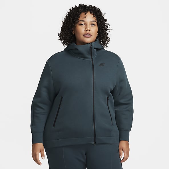 Nike Sportswear Tech Fleece Full-Zip Hoodie Rough Green Black