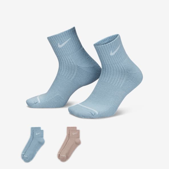 Nike Everyday Wool Calcetines al tobillo acolchados (2 pares)