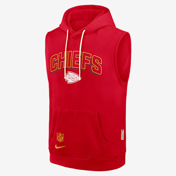 Kansas City Chiefs Sideline Men's Nike Dri-FIT NFL Sleeveless Pullover Hoodie