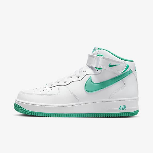 White Mens Nike Air Force Shoes, Size: 6-11